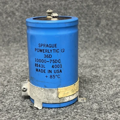 Used Sprague Powerlytic 36D Capacitors California US | Davliegogo LLC #1708365