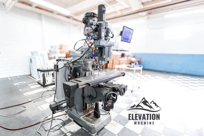 BRIDGEPORT SERIES 1 Vertical & Horizontal Mills | Elevation Machine (3)