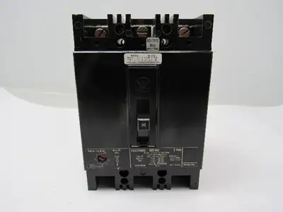 Westinghouse FB3270MRL Magnetic Only 3 Pole 30A 600V Trip 270 Hi 90 Lo