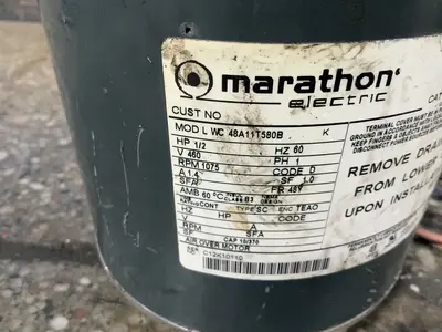 Used MARATHON ELECTRIC X458 Motors (misc) Ohio US | HGR 24 #1482302
