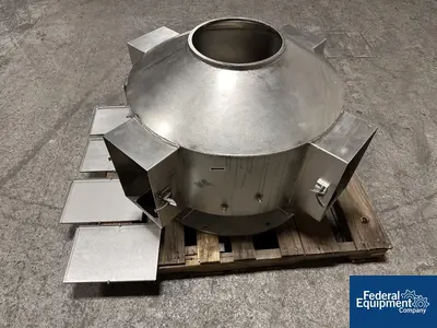 USED Freund-Vector 30" Vector Hi-Coater Coating Pan, S/S
