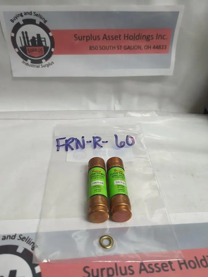 Used COOPER BUSSMANN FRN-R-60 Miscellaneous Equipment (Electrical & Power) | Surplus Asset Holdings #1193980