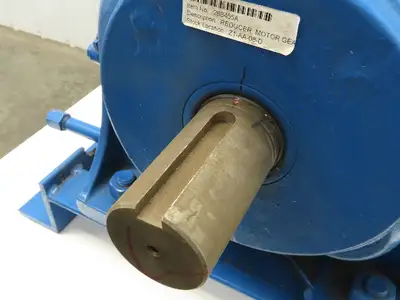 Foote Jones Inline Gear Reducer Drive with Motor Mount 244:1 Ratio