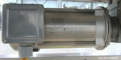 Used Stainless Steel Flavoring Drum with Adjustable Pitch & Control Panel