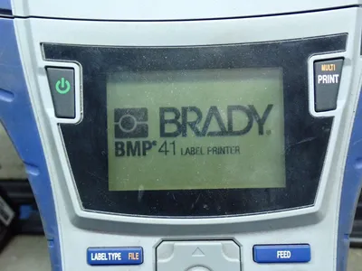 USED BRADY BMP41