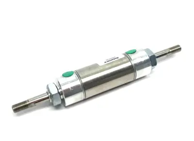 Used Aventics Round Body, Dbl-End Rod, Dbl-Act Cylinder 1-1/2" x 1-1/2" Pneumatic Cylinders Michigan US | Maverick Industrial Sales #1398445