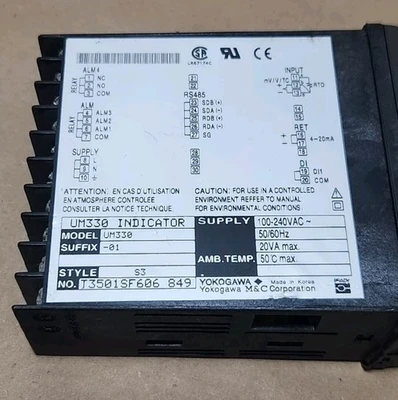 USED Yokogawa UM330-01