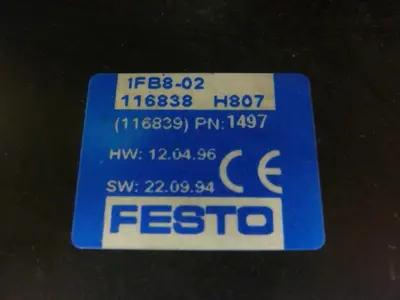 USED FESTO IFB8-02