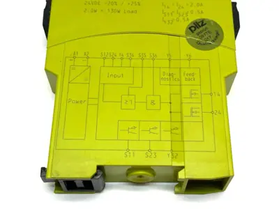USED PILZ STANDALONE SAFETY RELAY 2-CHANNEL AUTO-START