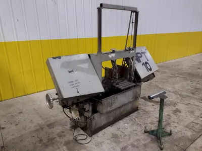 22" X 32" W.F. WELLS HORIZONTAL BANDSAW. STOCK #0133025