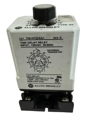 USED ALLEN BRADLEY 700-HT22AA1 TIMING RELAY 700HT22AA1