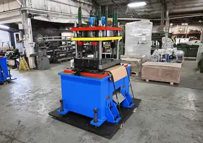New 30 Ton x 3″ UCG 4-Post Pneumatic Cut-Off Press
