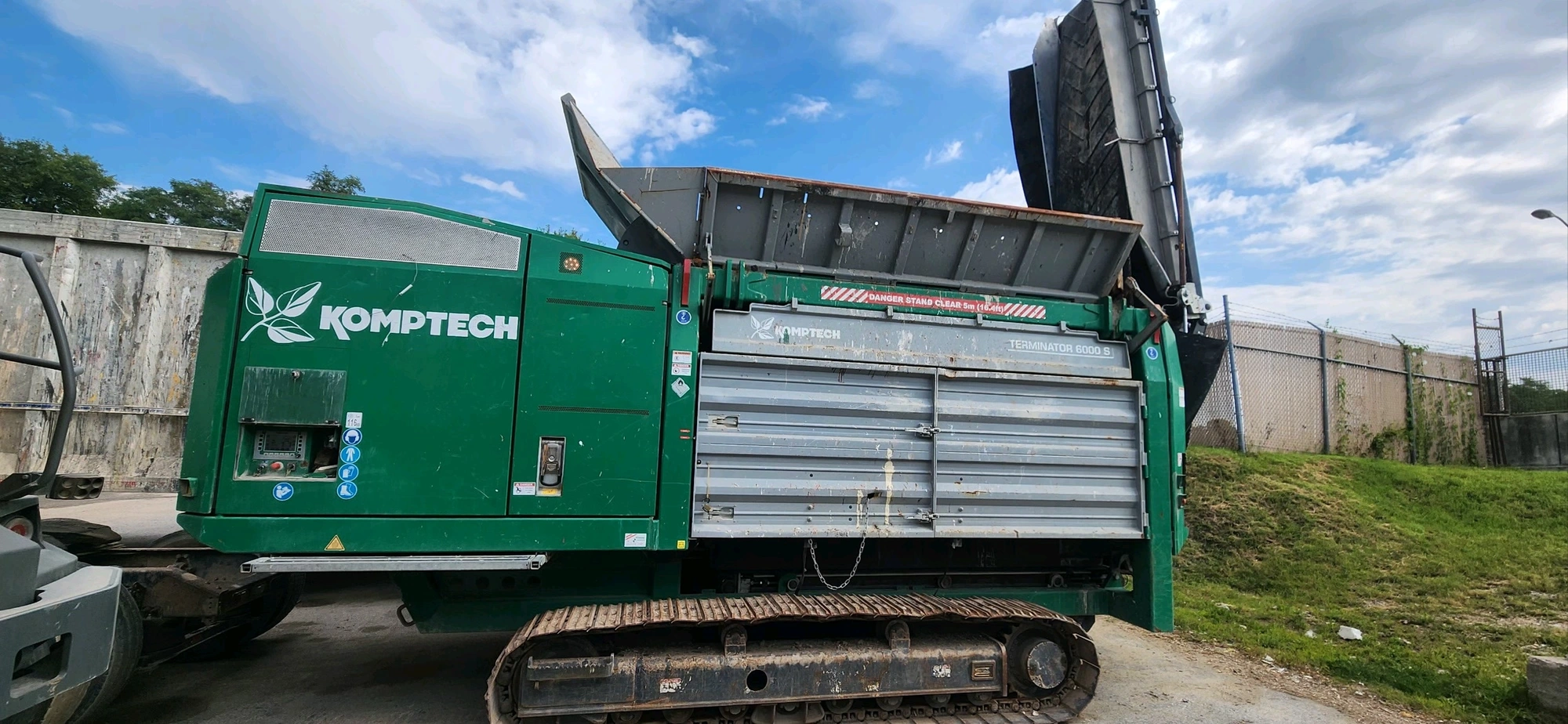 Komptech Terminator Mobile Single Shaft Shredder