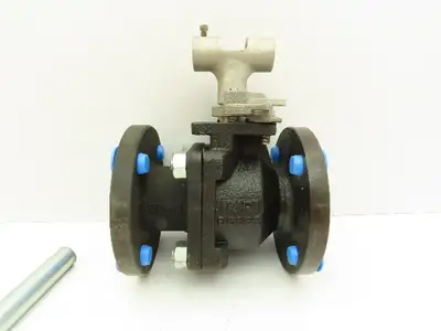 Watts 1801-262A-FS-M2 Steel 2Pc Flanged 2" Ball Valve 150# 285 CWP Full Port
