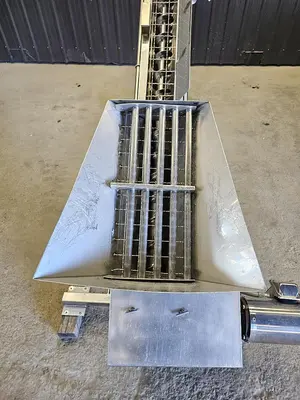 Used Screw Conveyor, 4” diameter x 138” long
