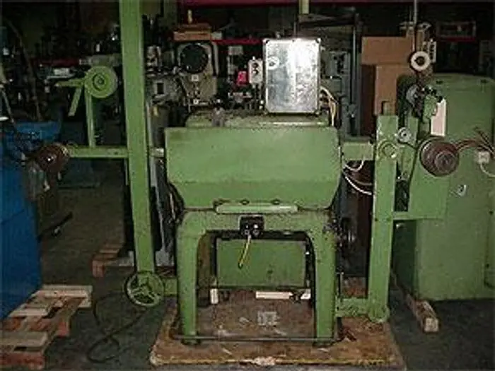 7049-140 Carl Wezel 8 Pass Precision Wire Drawing Machine For Precious Metal & Other Similar Wire Reduction Applications