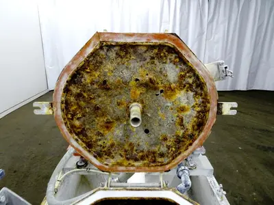 US Centrifuge M412 solid basket centrifuge.