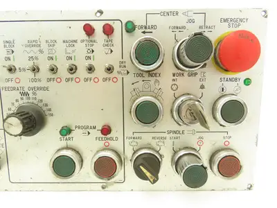 Mori Seiki Control Panel Spindle Feedrate Todensha Joystick X-Z Axis Controller