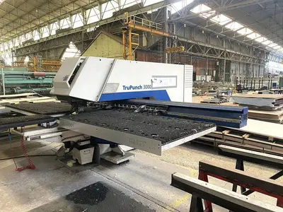 USED TRUMPF TRUPUNCH 3000 MEDIUM FORMAT