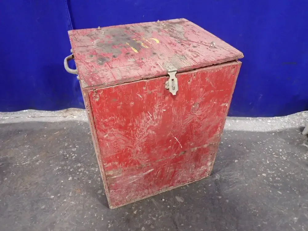 16" X 19" X 25" Wooden Storage Box