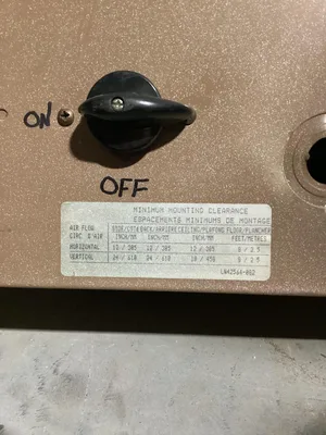 Markel Electric Heater LN42564-002;  11.2 BTU