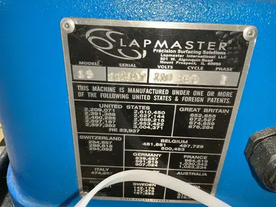 Used LAPMASTER 15 Lappers Ohio US | HGR 24 #1568547