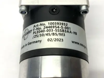 USED NEUGART PLE040-003-SSSB3AA-Y8, 100393932