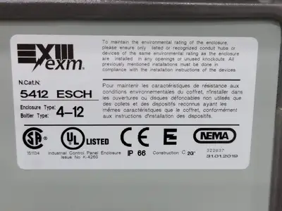 NEW EXM 5412 ESCH121206