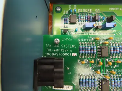 Tek Air FVC-2000 Plus Fumehood Face Velocity Monitor Control Panel 1008ASI00001A