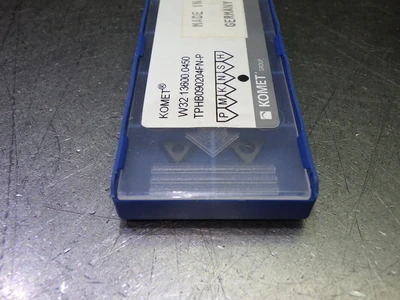 Komet Carbide Diamond Coated Inserts QTY10 W32 13600.0450/TPHB090204FN-P (LOC2287)