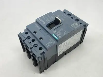 USED SIEMENS MOLDED CASE CIRCUIT BREAKER 3-POLE 125A 480V