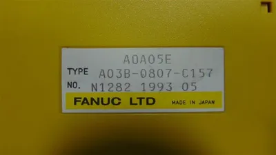 Fanuc A03B-0807-C157 Output Module AOA05E without terminal block Used
