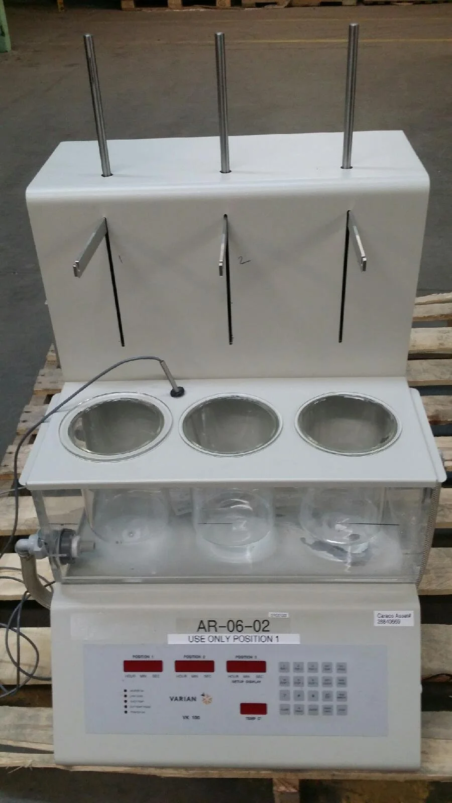 Dissolution tester Tablet Capsule Dissolution  tester Three vessels VK100 Varian # 4591