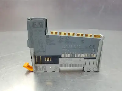 Used B & R Automation X20PS2100 Rev F0 Power Supply Module w/X20BM01 Base PLC Power Supplies South Carolina US | Palmetto Automation #1165294