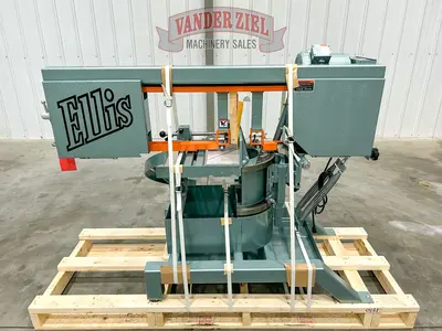 New | in-Stock ELLIS 1800 Horizontal Band Saws Michigan US | Vander Ziel Machinery Sales #480068