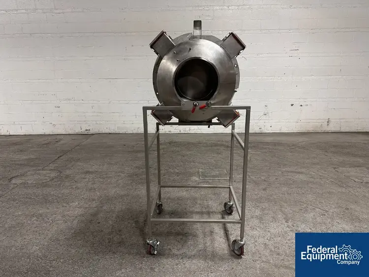 Used Freund-Vector 20" Vector Hi-Coater Coating Pan, S/S Coating Pans Ohio US | Federal Equipment Company #127285