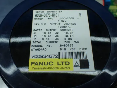USED FANUC A06B6076H101