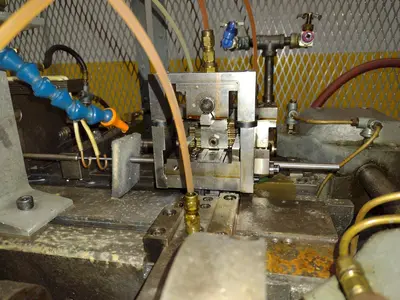 US BAIRD MODEL #00 WIRE FORMING FOURSLIDE MACHINE: YOBRO #24441