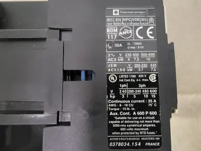 USED TELEMECANIQUE LC1-D1810