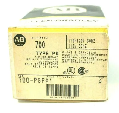 NEW ALLEN BRADLEY 700-PSPA1 TIMING RELAY 700PSPA1