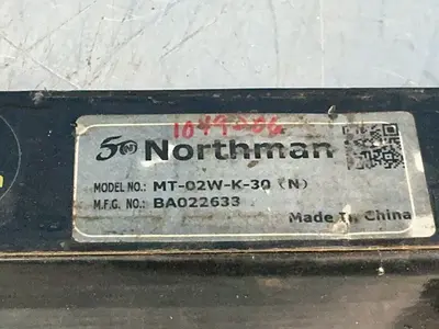 Used NORTHMAN MT02WK30(N) Pumps Ohio US | HGR 24 #1324996