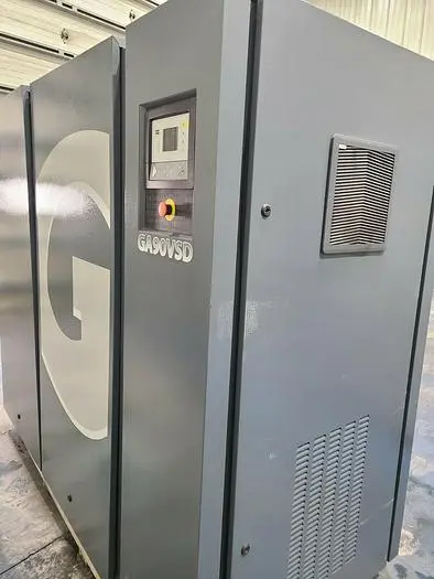 Used 2008 ATLAS COPCO GA132 Rotary Screw & Sliding Vane Air Compressors Wisconsin US | Midwest Air Compressor #506052