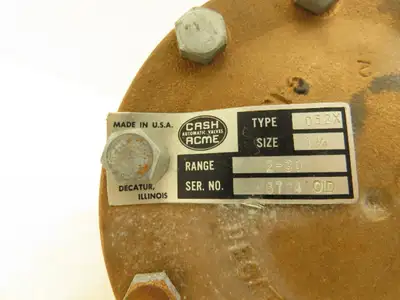 Cash Acme D 52 X Bronze Vacuum Breaker Valve 1-1/4" NPT 2-30 PSI Vented