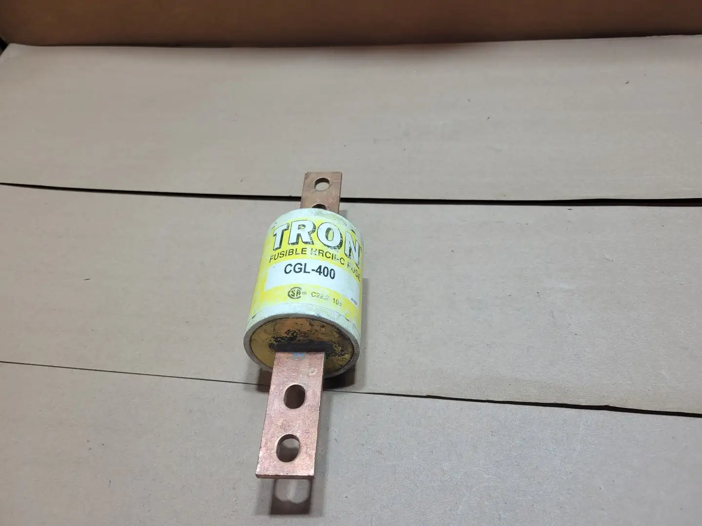 Used COOPER BUSSMAN INC. CGL-400 Fuses British Columbia CA | Lenmark #1489690
