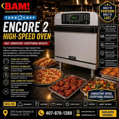 Used ENCORE ENCORE 2 Electric Ovens Florida US | BAM Discount Restaurant Equipment #1230682