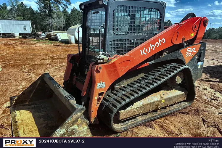 Used 2024 KUBOTA SVL97-2 Compact Track Loaders Texas US | Proxy Equipment #1378159