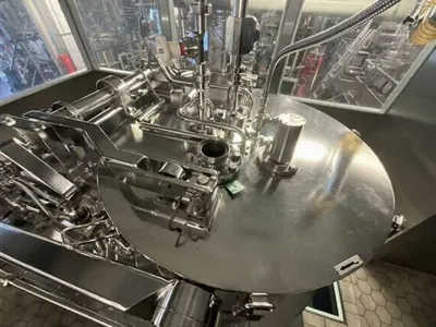 Ellerwerk 734 C cGMP perforate basket centrifuge, 316SS.