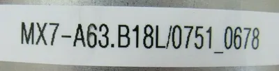 NEW BUAMER RRE054589 PRESSURE GAUGE 2.5 BAR MX7-A63.B18L/0751-0678