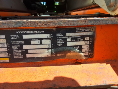 USED 2016 Snorkel S3219E