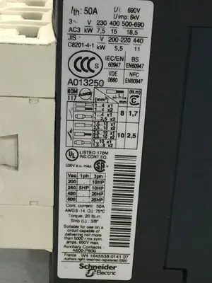 USED SCHNEIDER ELECTRIC LC1D32